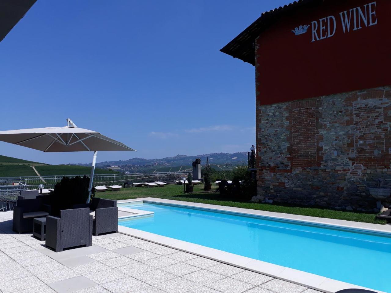 Red Wine Camere La Morra Exterior foto